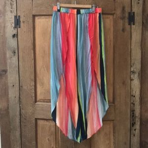 Anthropologie flowy beach pant